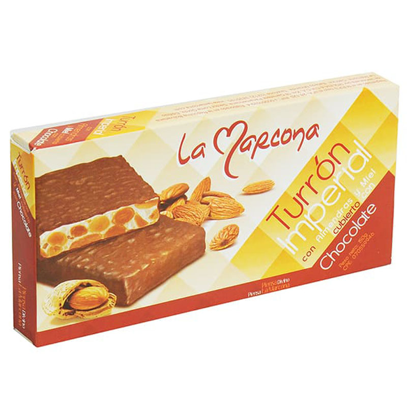 TURRON DE CHOCOLATE LA MARCONA 150GR