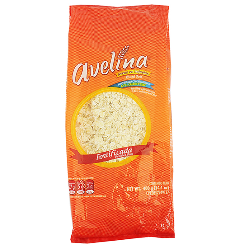 AVENA FORTIFICADA AVELINA 400 GR.