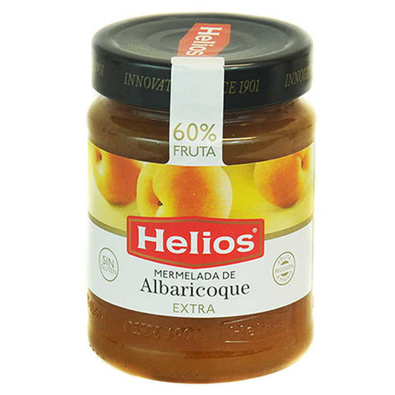 MERMELADA HELIOS ALBARICOQUE DIETA 340 GR