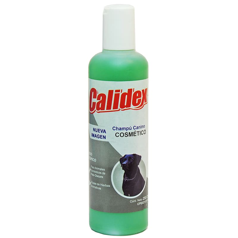 CHAMPÚ CANINO CALIDEX PELO OSCURO 250ML