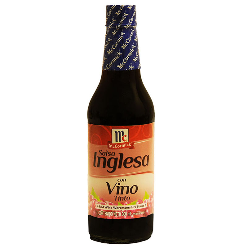 SALSA INGLESA VINO TINTO MCCORMICK 327 GR