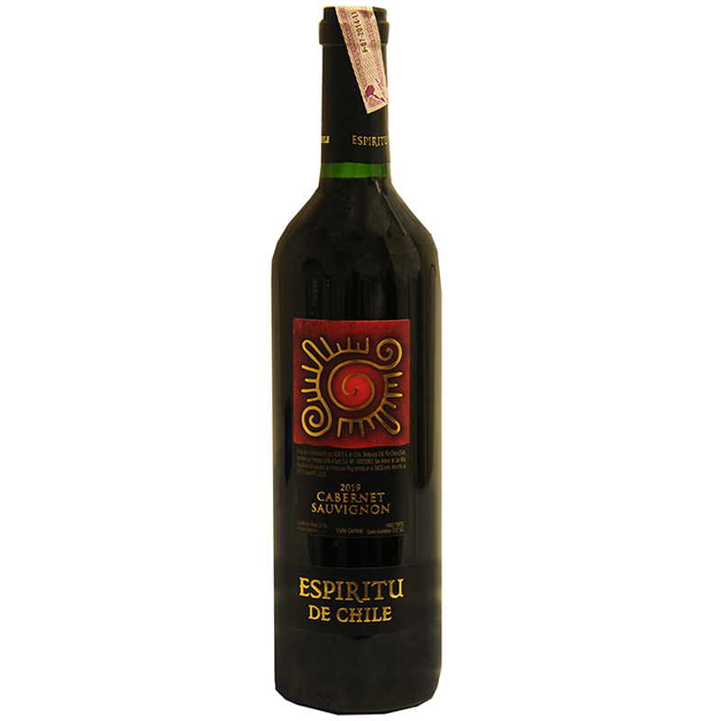 VINO ESPIRITU DE CHILE CABERNET SAUVIGNON 0.75L