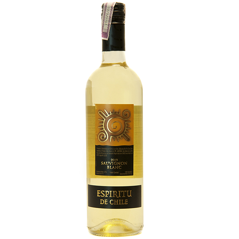 VINO ESPIRITU DE CHILE SAUVIGNON BLANCO 0.75L