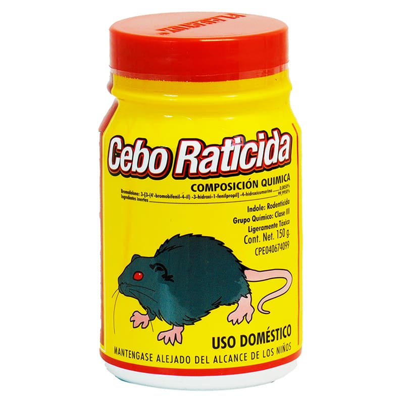CEBO RATICIDA PLAGATOX 150 GR