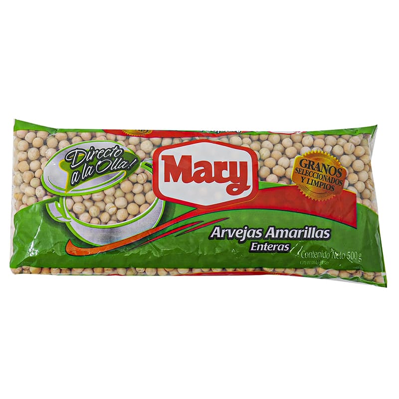 ARVEJA AMARILLA MARY 500GR