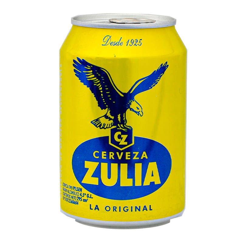 CERVEZA ZULIA LATA 295ML