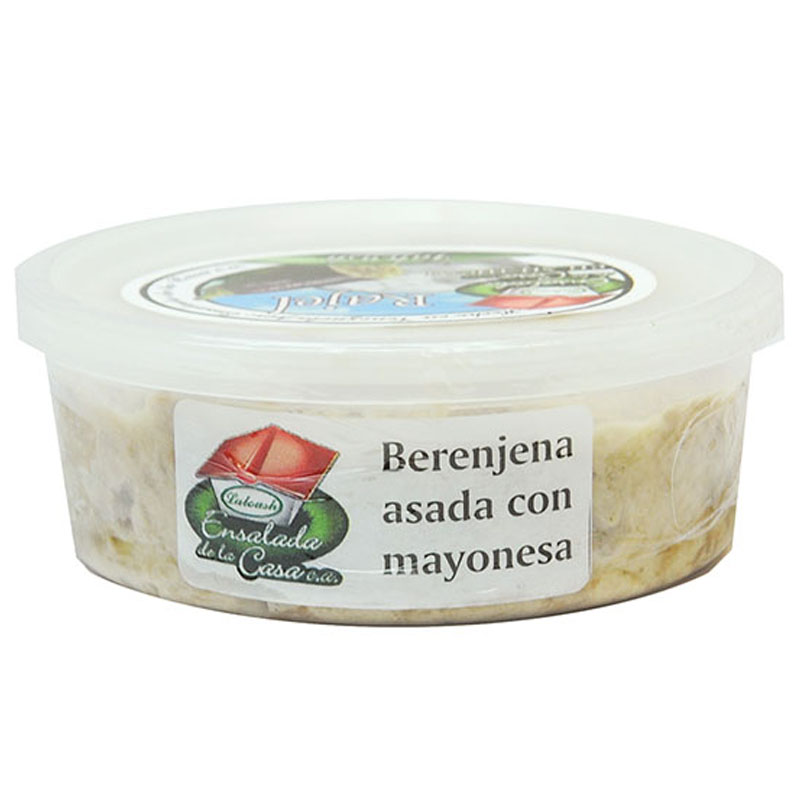 CREMA DE BERENJENA ASADA CON MAYONESA ENSALADA DE LA CASA 250 GR