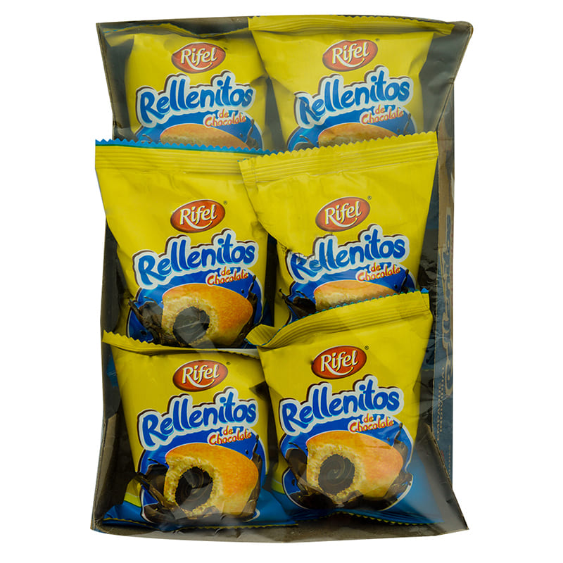 PONQUESITOS DE VAINILLA CON CHOCOLATE RIFEL 210GR