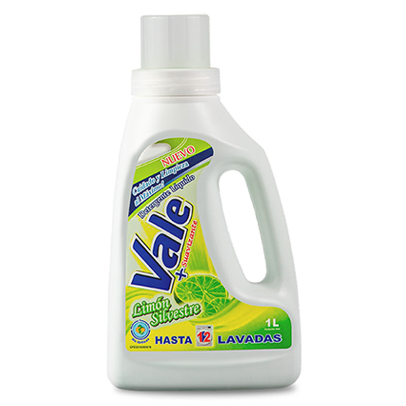 DETERGENTE LIQUIDO VALE LIMÓN SILVESTRE 1 L