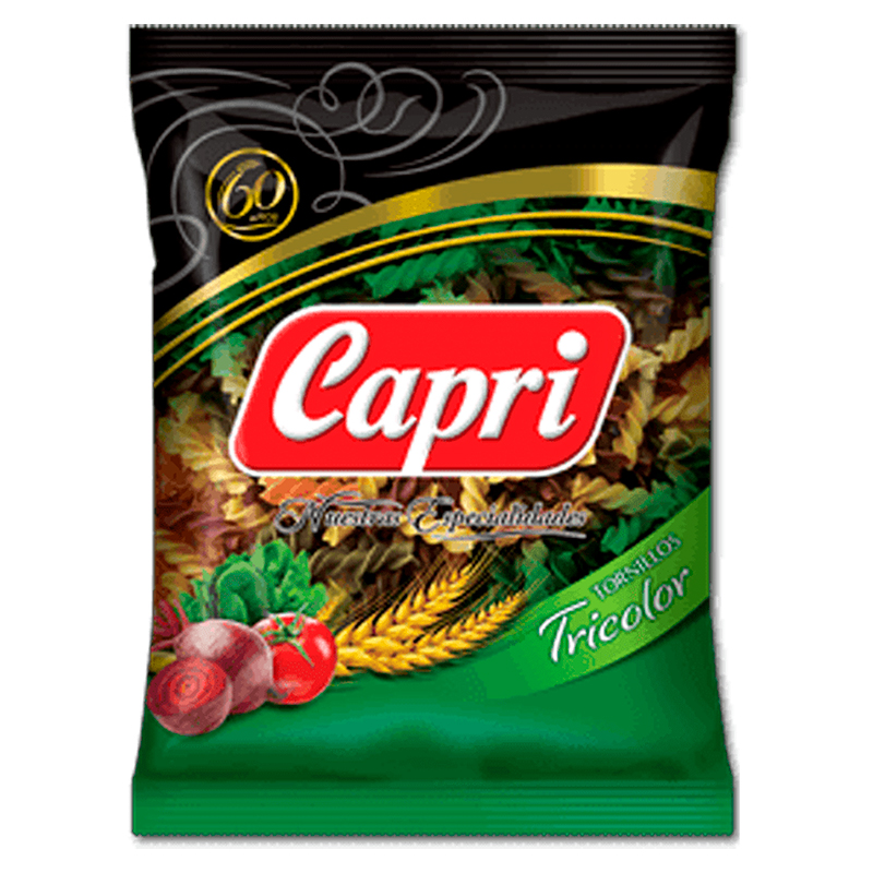 PASTA CAPRI ESPECIALIDADES PLUMA 500 GR