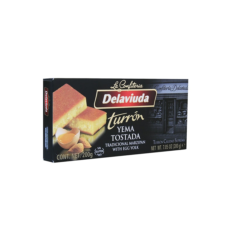 TURRON DE YEMA TOSTADA DELAVIUDA 200 GR