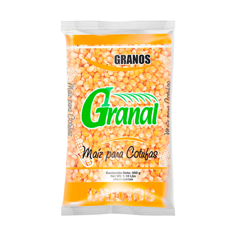 MAIZ GRANAL 500 GR P/COTUFAS