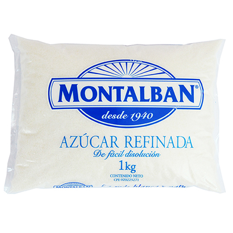 AZUCAR  REFINADA MONTALBAN 1KG
