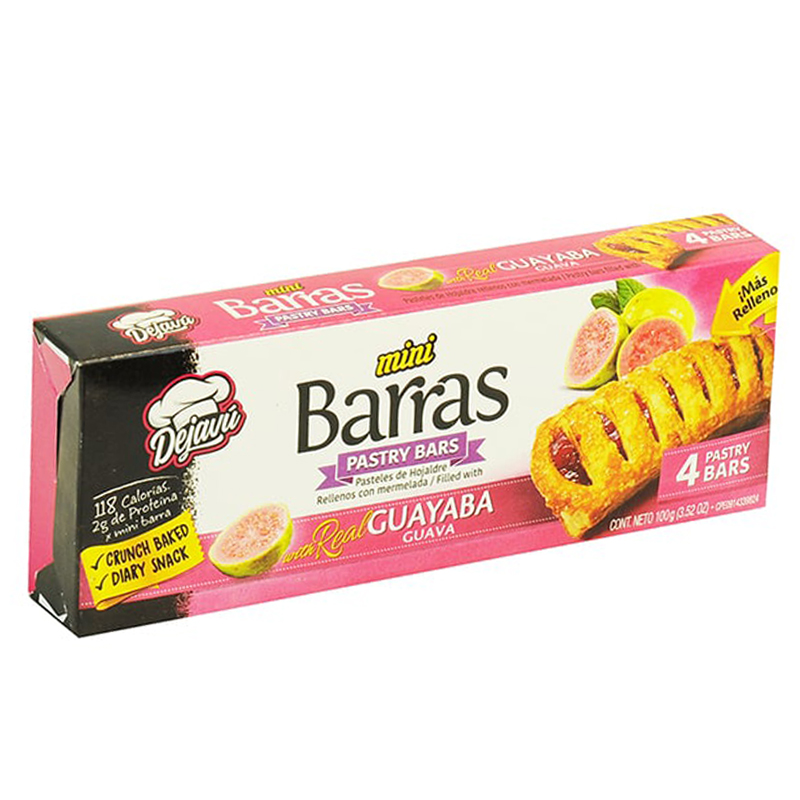 MINI BARRAS DELIVEY GUAYABA 100GR