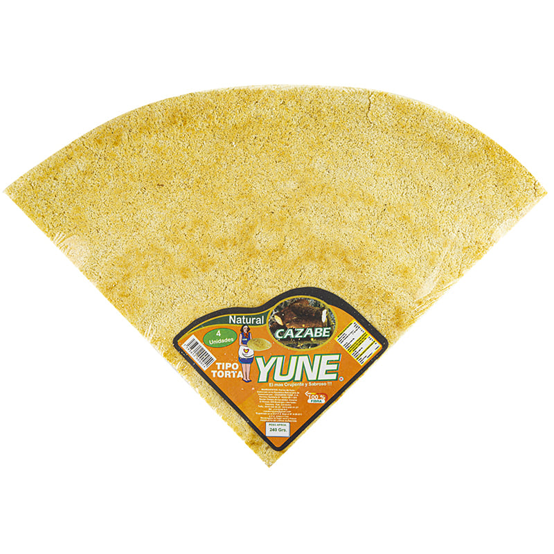 CASABE YUNE  TORTA  240GR
