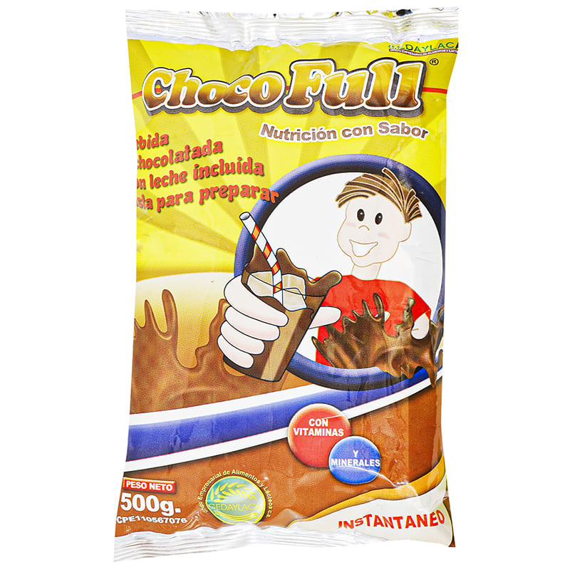 BEBIDA ACHOCOLATADA CHOCOFULL 500GR