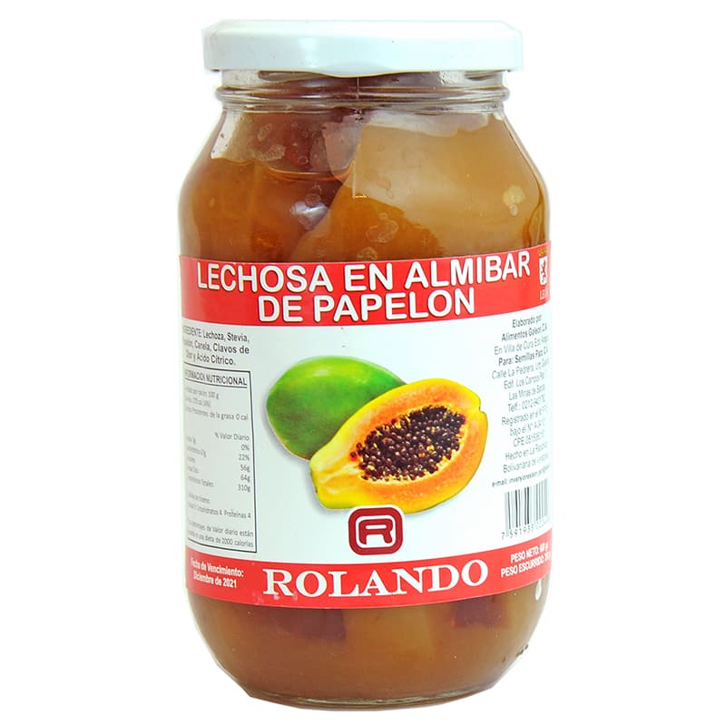 LECHOSA EN ALMIBAR ROLANDO 500G  