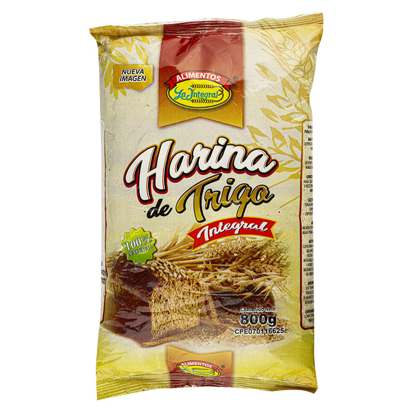 HARINA DE TRIGO LA INTEGRAL 1KG