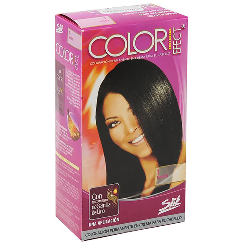 TINTE PARA EL CABELLO COLOR EFECT NEGRO 1