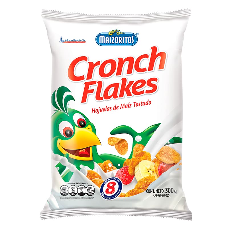 CEREAL CRONCH FLAKES MAIZORITOS 300 GR