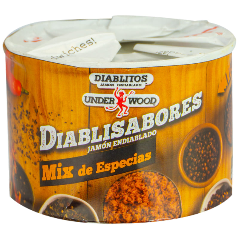 JAMÓN ENDIABLADO UNDER WOOD ESPECIAS MIXTAS 115GR 