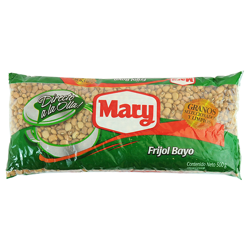 FRIJOL BAYO MARY 500GR
