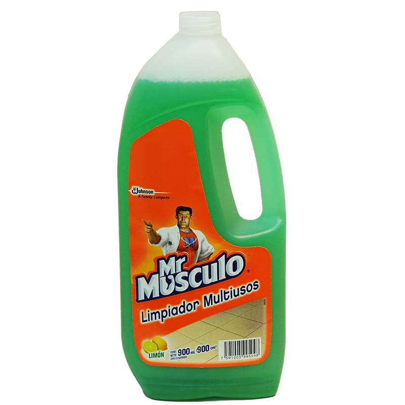 LIMPIADOR MULTIUSOS MR. MUSCULO LIMÓN 900 ML