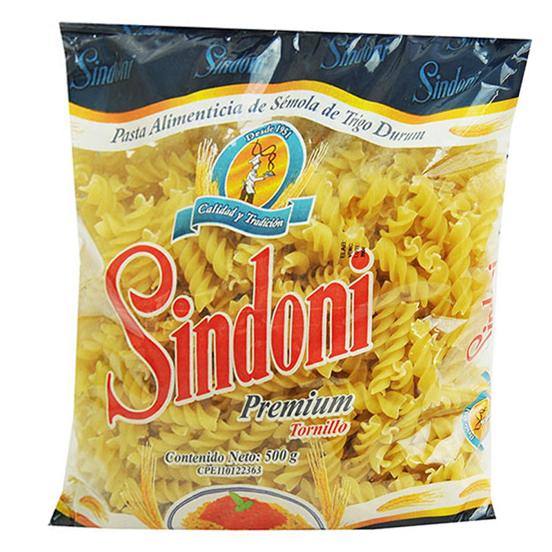 PASTA SINDONI 500 G TORNILLO