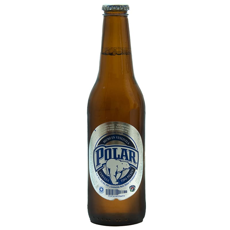 CERVEZA POLAR PILSEN BOTELLA NEGRA 355ML