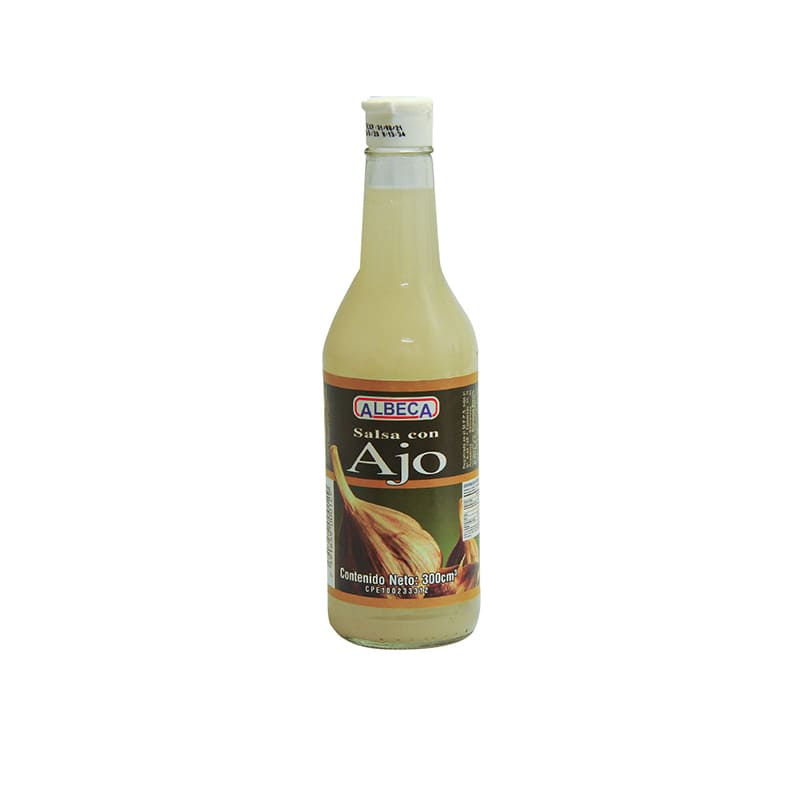 SALSA DE AJO ALBECA 300CM