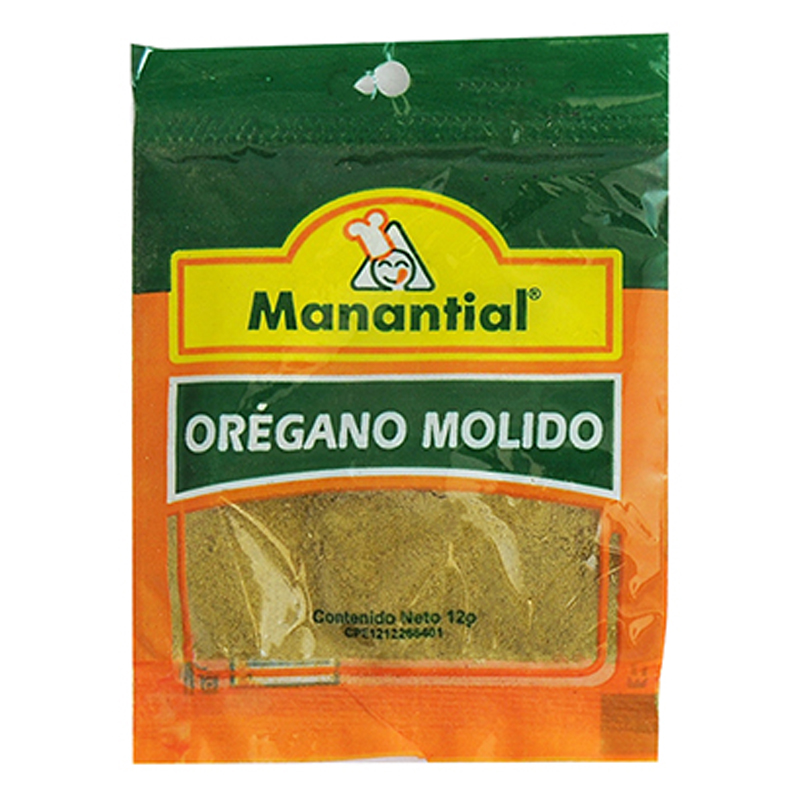OREGANO MOLINO MANANTIAL 12G