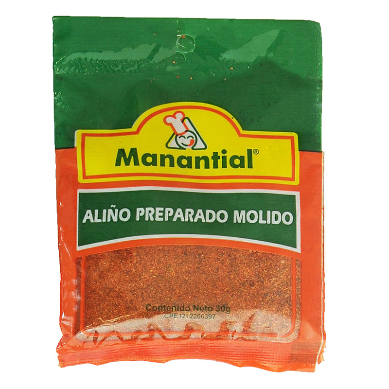 ALIÑO PREPARADO MANANTIAL MOLIDO 30GR