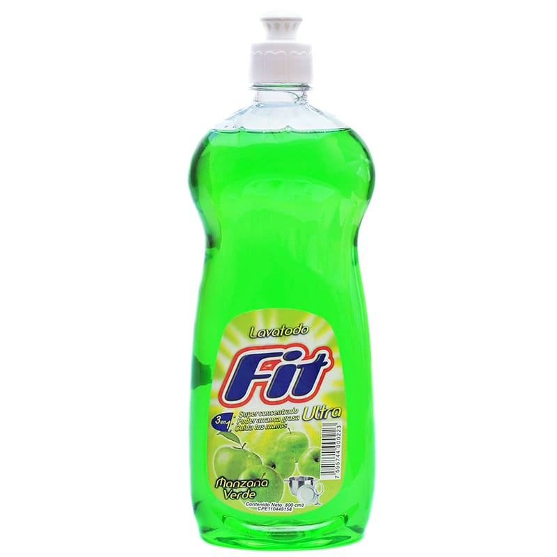 LAVATODO FIT MANZANA VERDE 800 ML