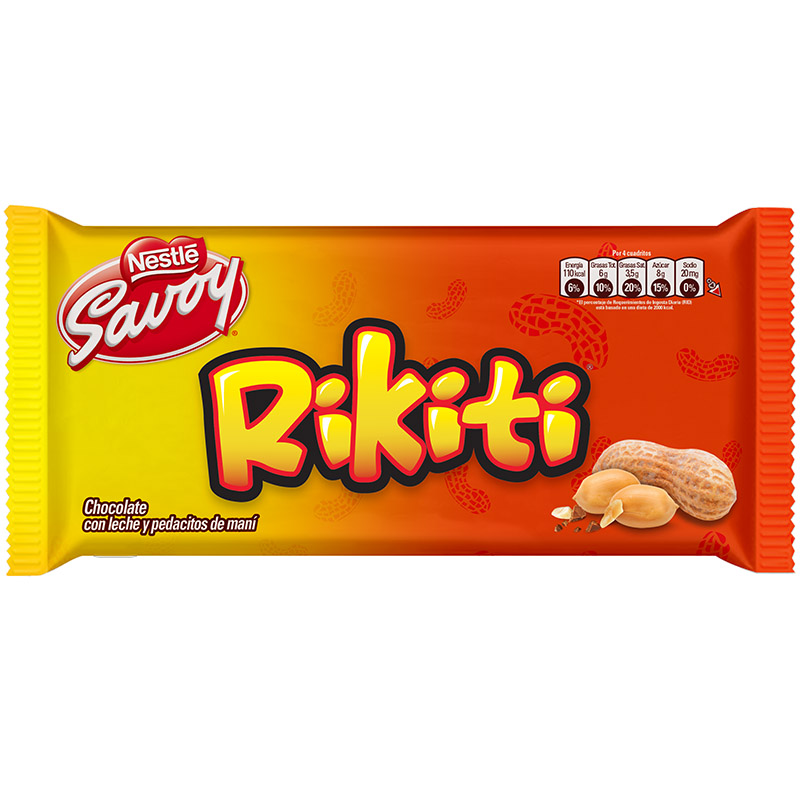 CHOCOLATE SAVOY RIKITI 130 GR