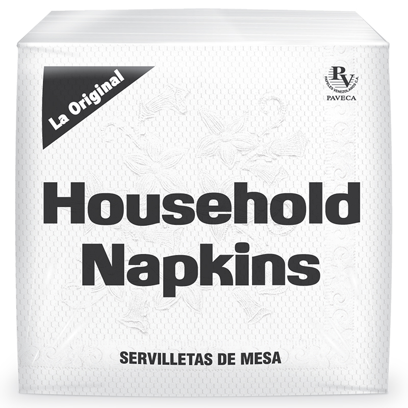 SERVILLETAS Household NAPKINS 120 Unidades