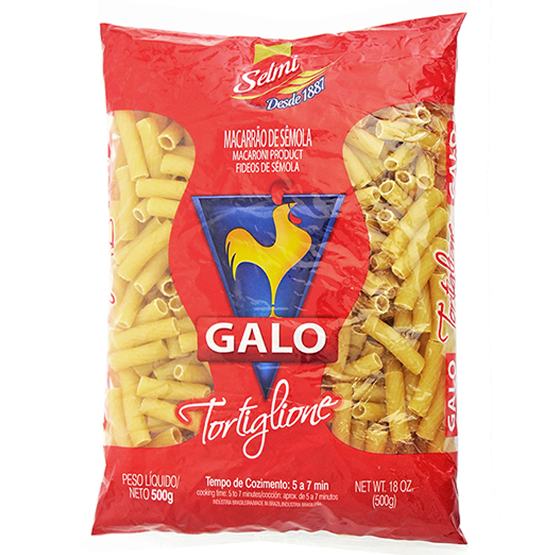 PASTA CORTA GALO TORTIGLIONI 500 GR