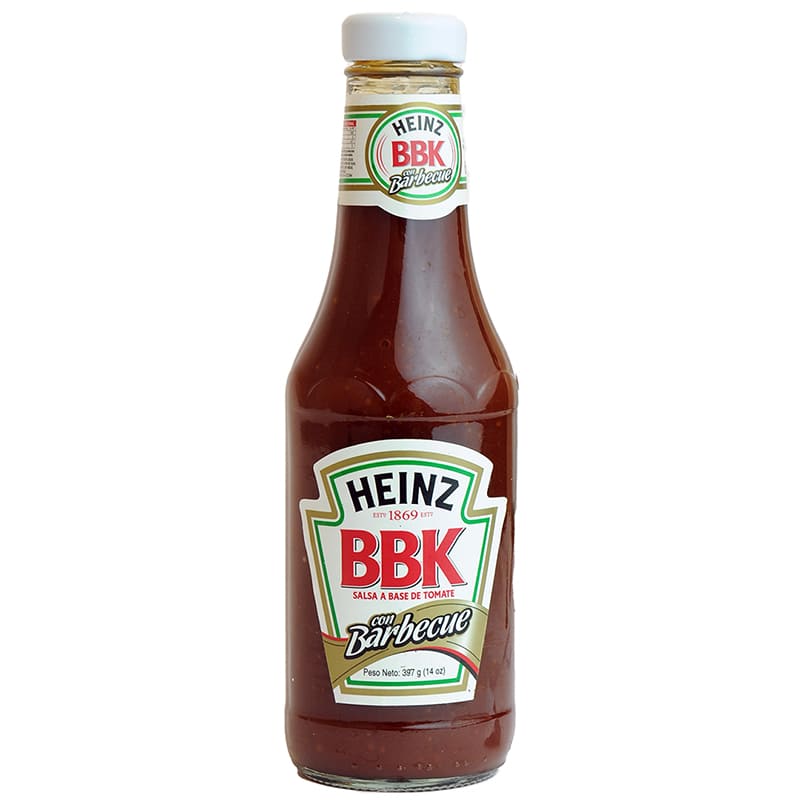 SALSA A BASE DE TOMATE HEINZ BARBECUE 397 GR