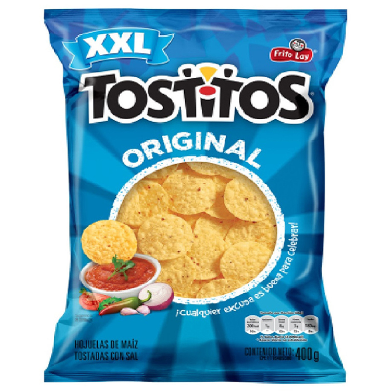 TOSTITOS ORIGINAL 400 GRS