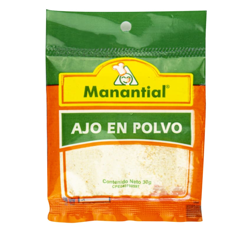 AJO MOLIDO MANANTIAL 30 GR
