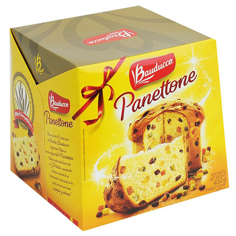 PANETTONE DE FRUTAS BAUDUCCO 400 GR
