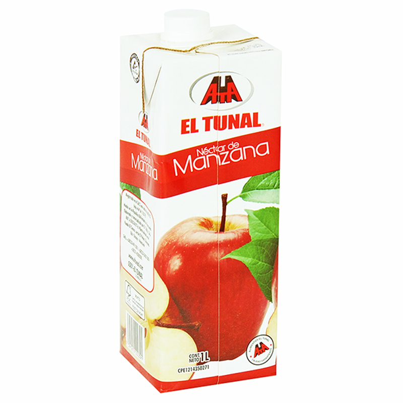 NECTAR TUNAL 1 LT MANZANA UHT