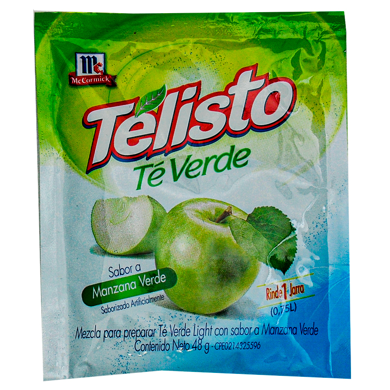 TELISTO VERDE MANZANA MCCORMICK 48G