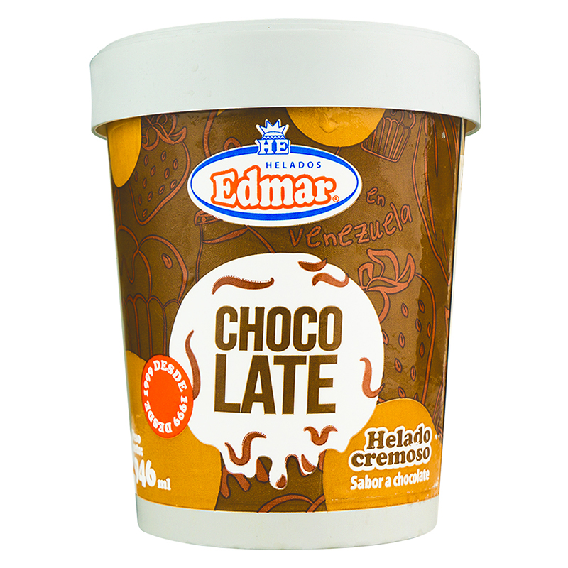 HELADO CHOCOLATE EDMAR 1 LT