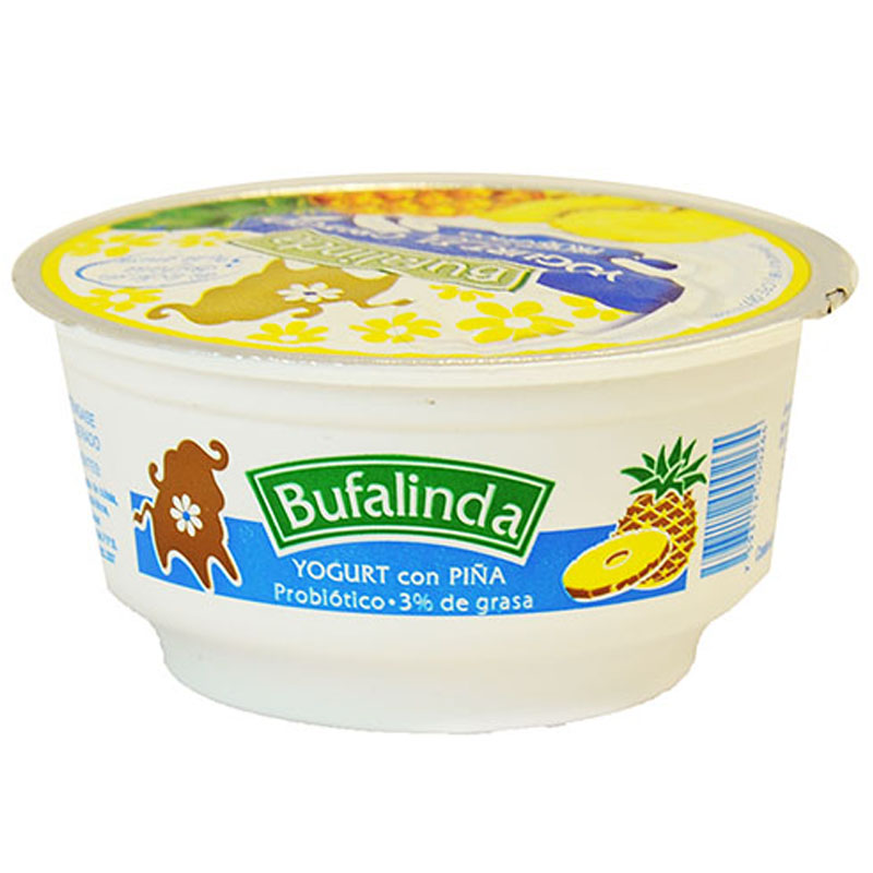 YOGURT EL GRIEGO DE PIÑA BUFALINDA 180 GR