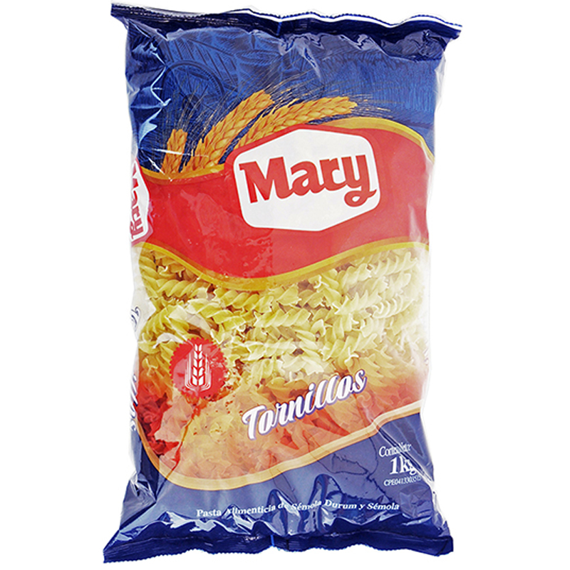 PASTA MARY TORNILLO 1KG