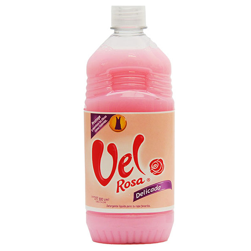 DETERGENTE LIQUIDO VEL ROSA 500CC
