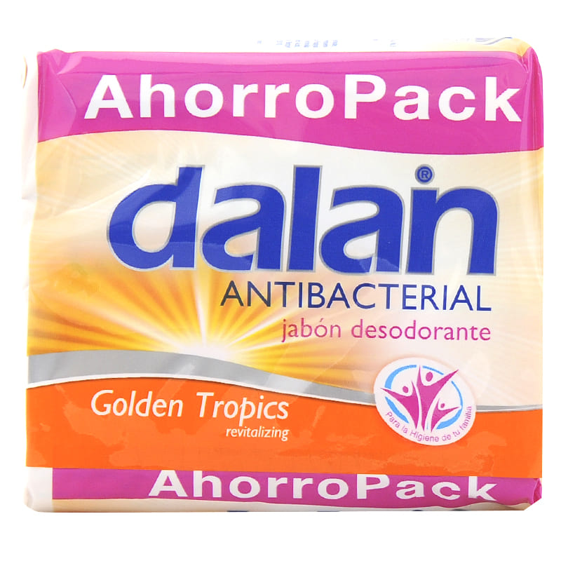 JABÓN EN BARRA DALAN GOLDEN TROPICS 3X115 GR