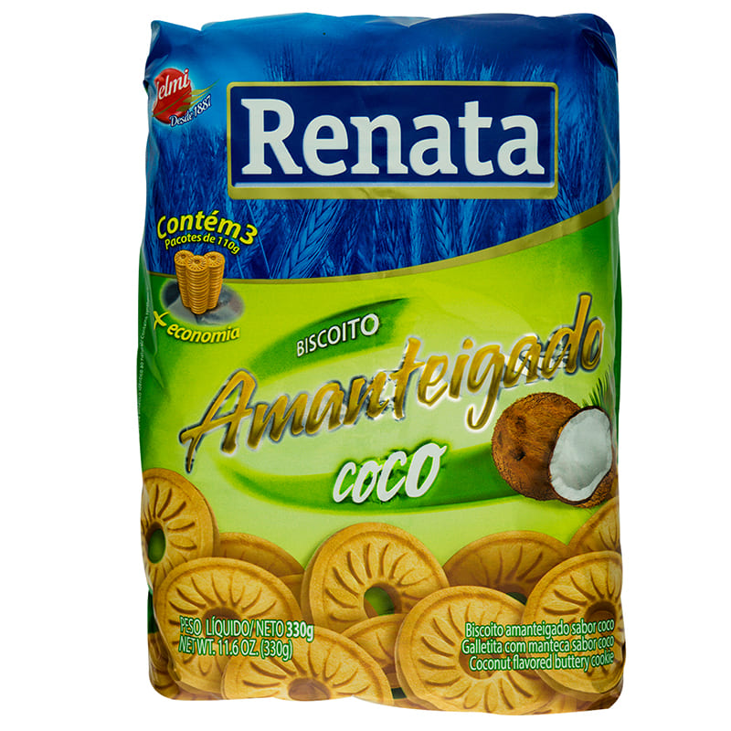 GALLETAS DE MANTEQUILLA Y COCO 330 GR