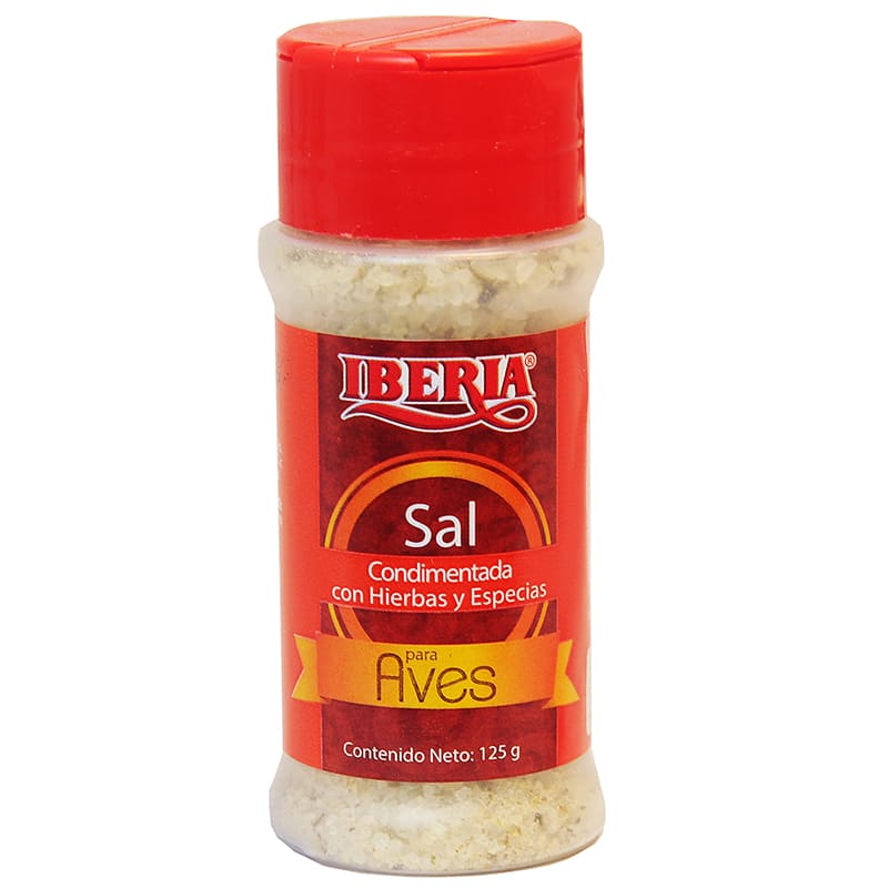 SAL CONDIMENTADA IBERIA PARA AVES 125GR