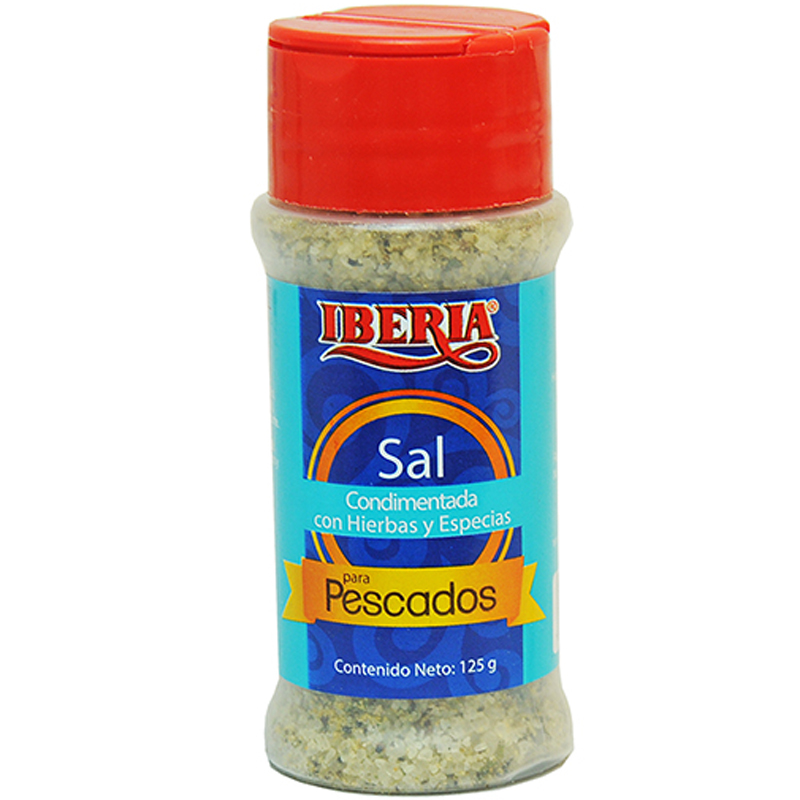 SAL CONDIMENTADA IBERIA PARA PESCADO 125GR